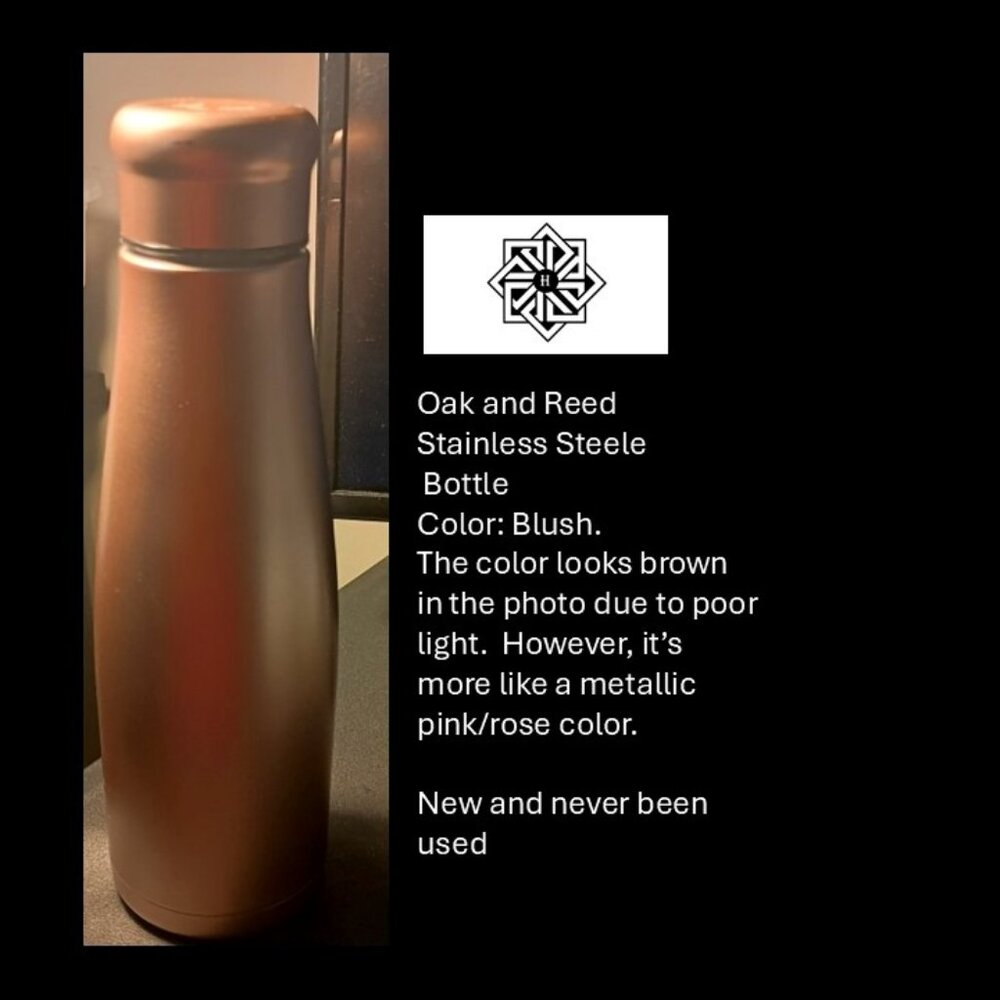 Oak and Reed Stainless Steele Bottle